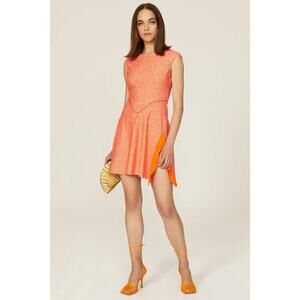 Esteban Cortazar Mini Tennis Dress Sz L